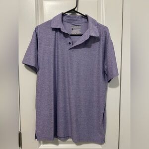 Cossniss Men’s Polo Shirt – Purple Heather – Size M